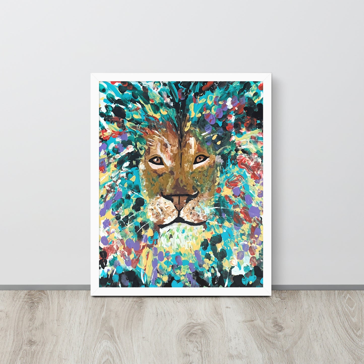 Strong & Courageous - Premium Luster Poster
