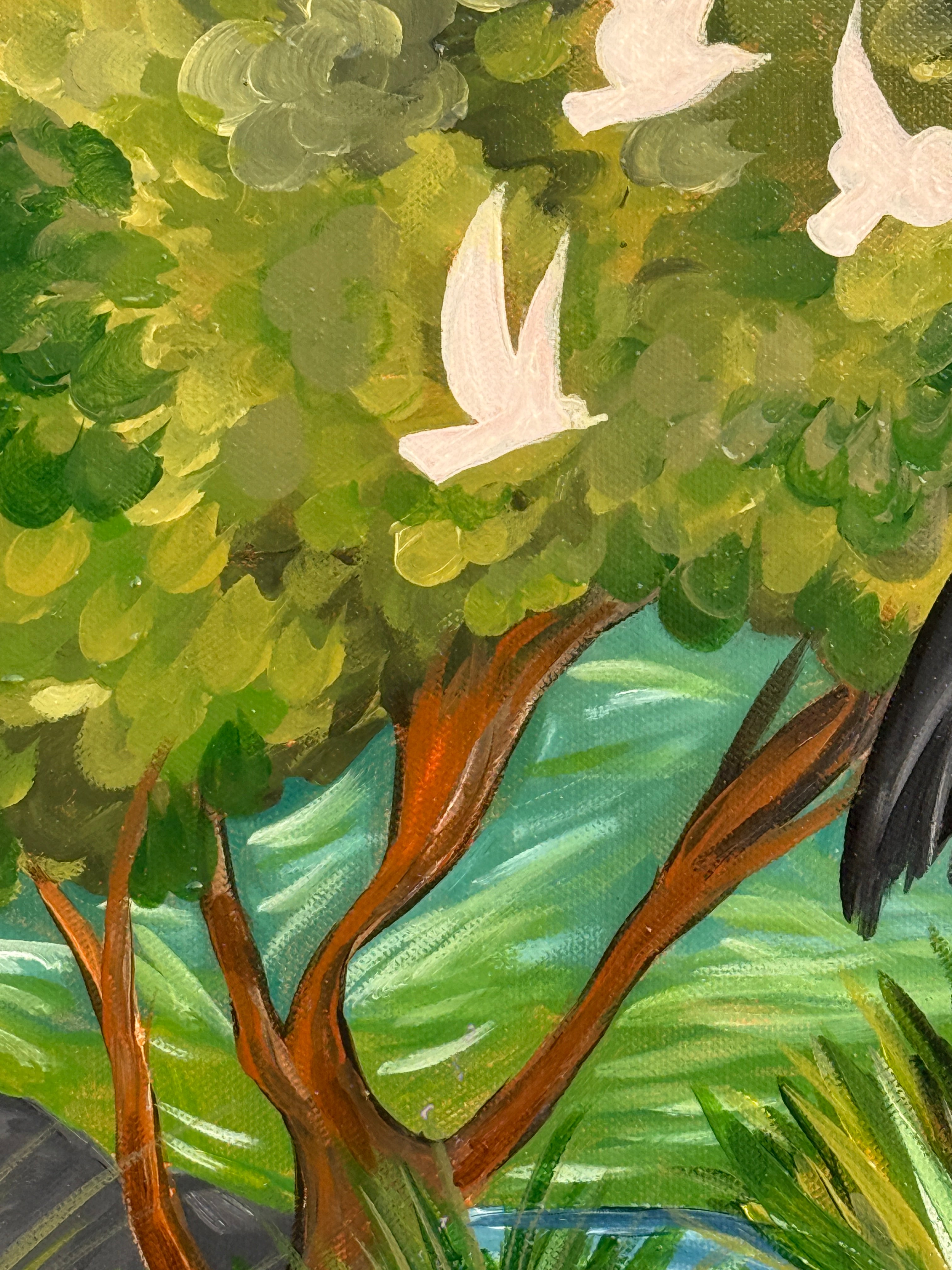 All Creation Sings - Original Acrylic Painting, 20x16