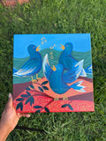 Songs of Praise - Original Acrylic Painting, 12x12
