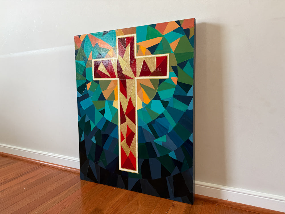 The Atonement - Original Acrylic Painting, 30x24