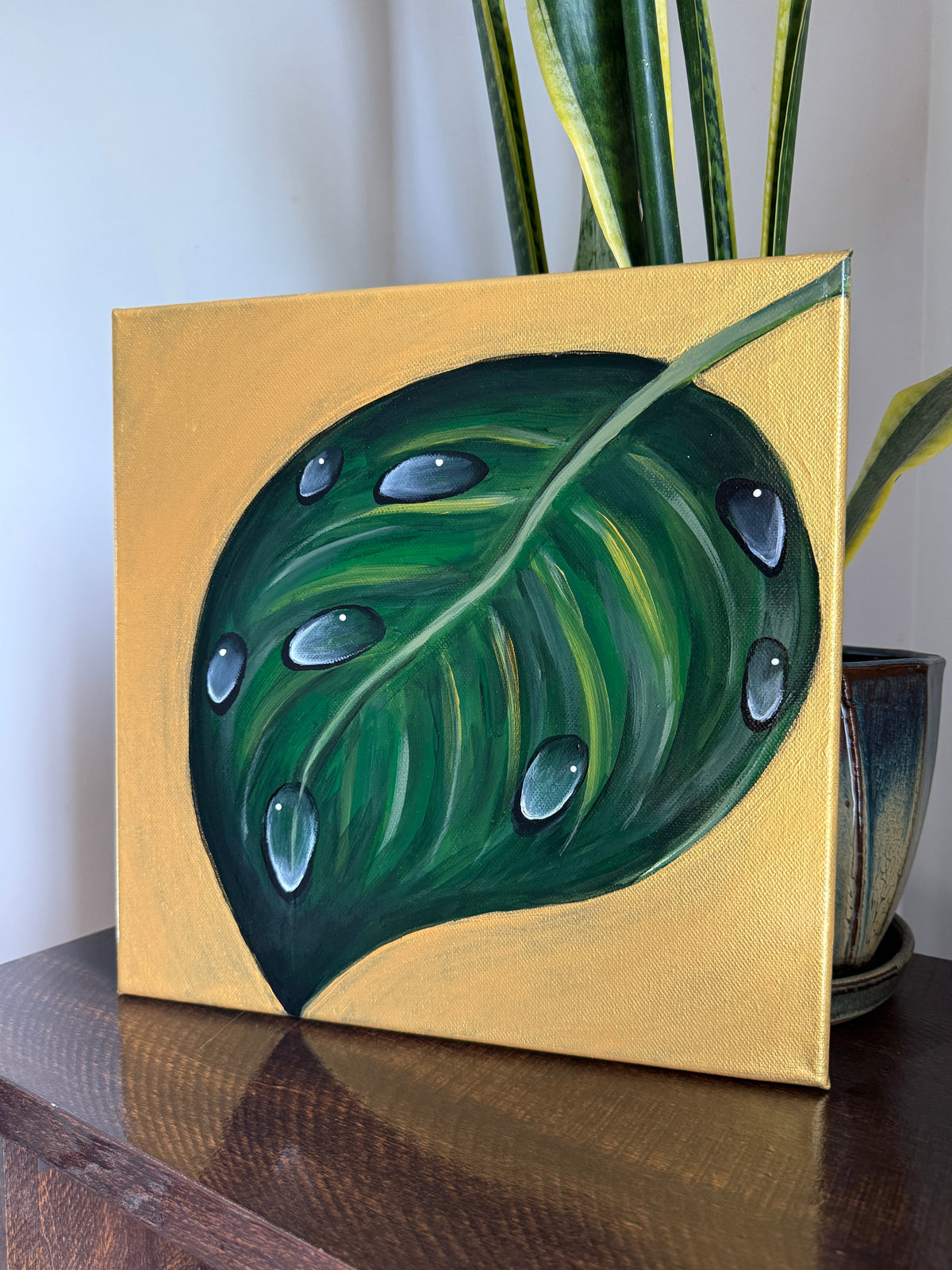 Morning Dew - Original Acrylic Painting, 12x12