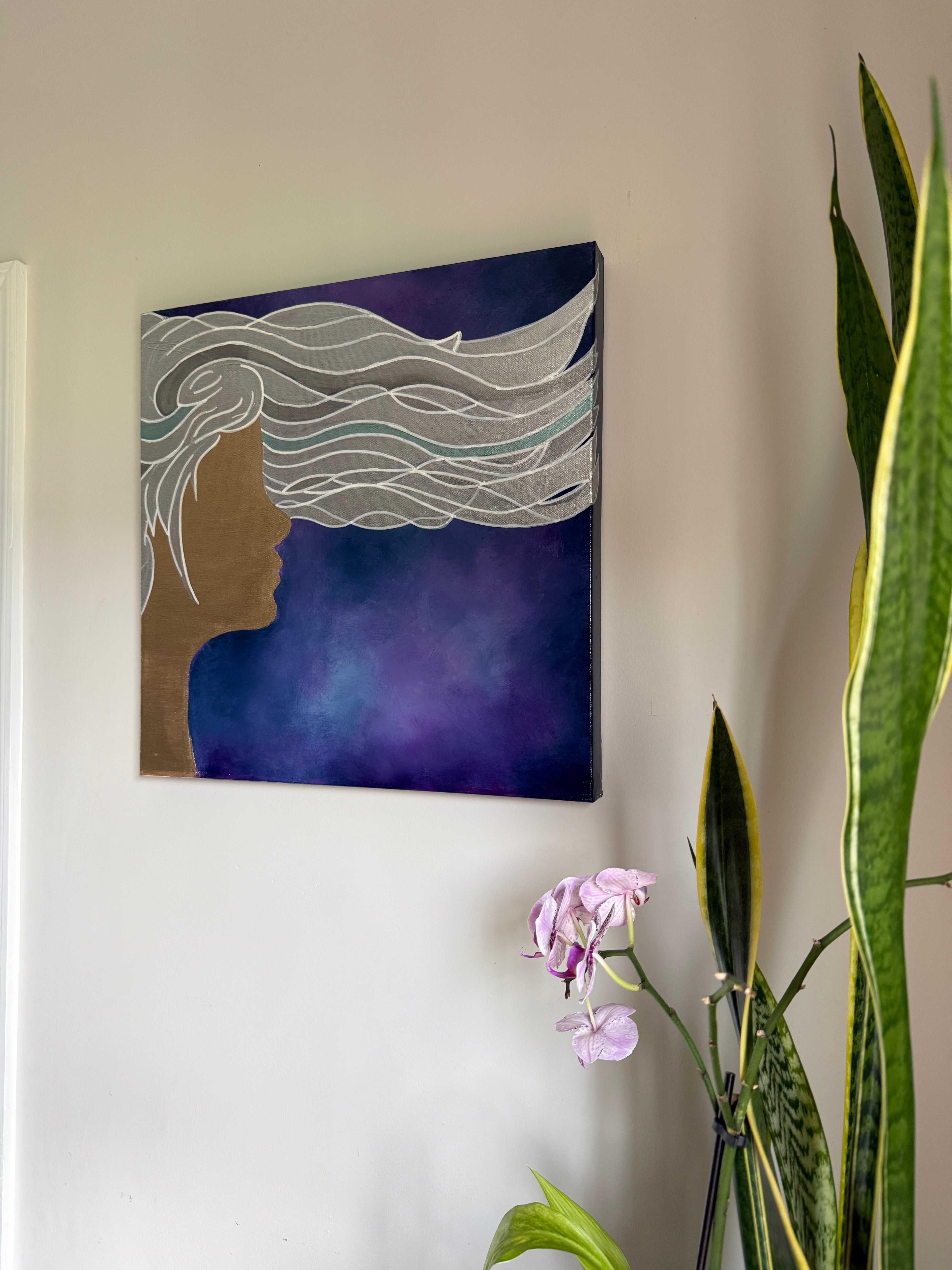 Wisdom’s Call - Original Acrylic Painting, 20x20