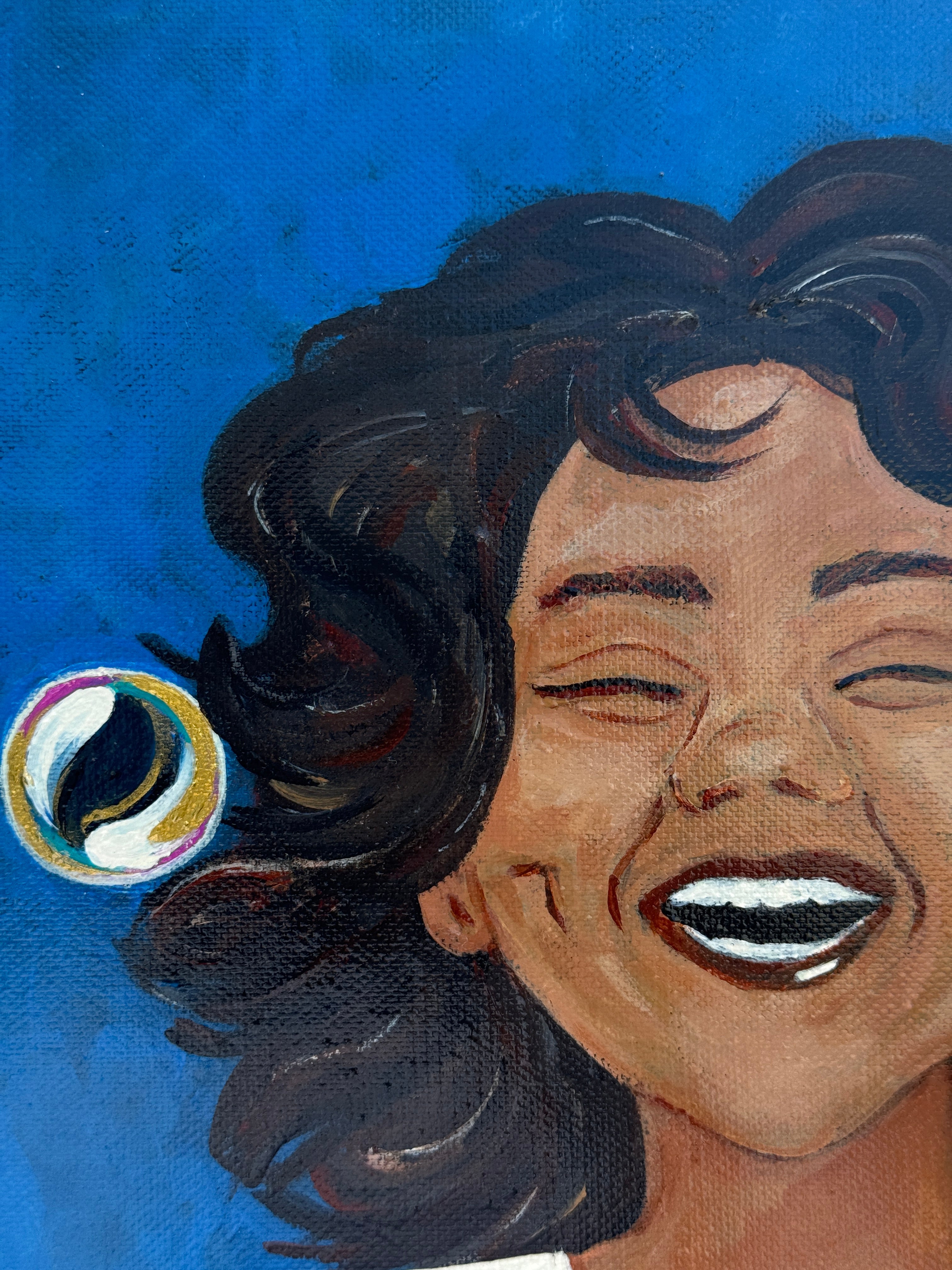 Joy Everlasting - Original Acrylic Painting, 12x12