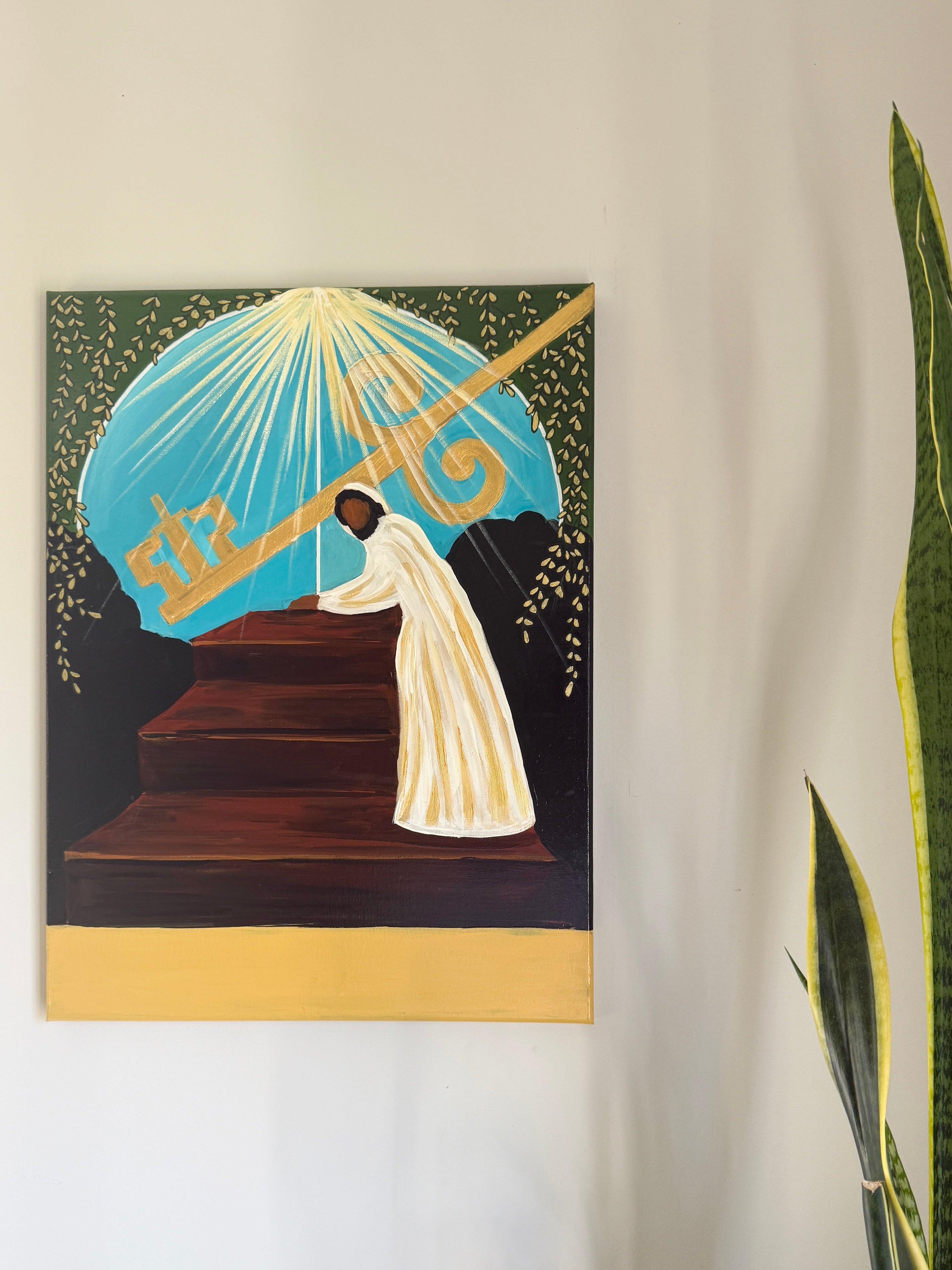 Seek Me - Original Acrylic Painting, 20x16