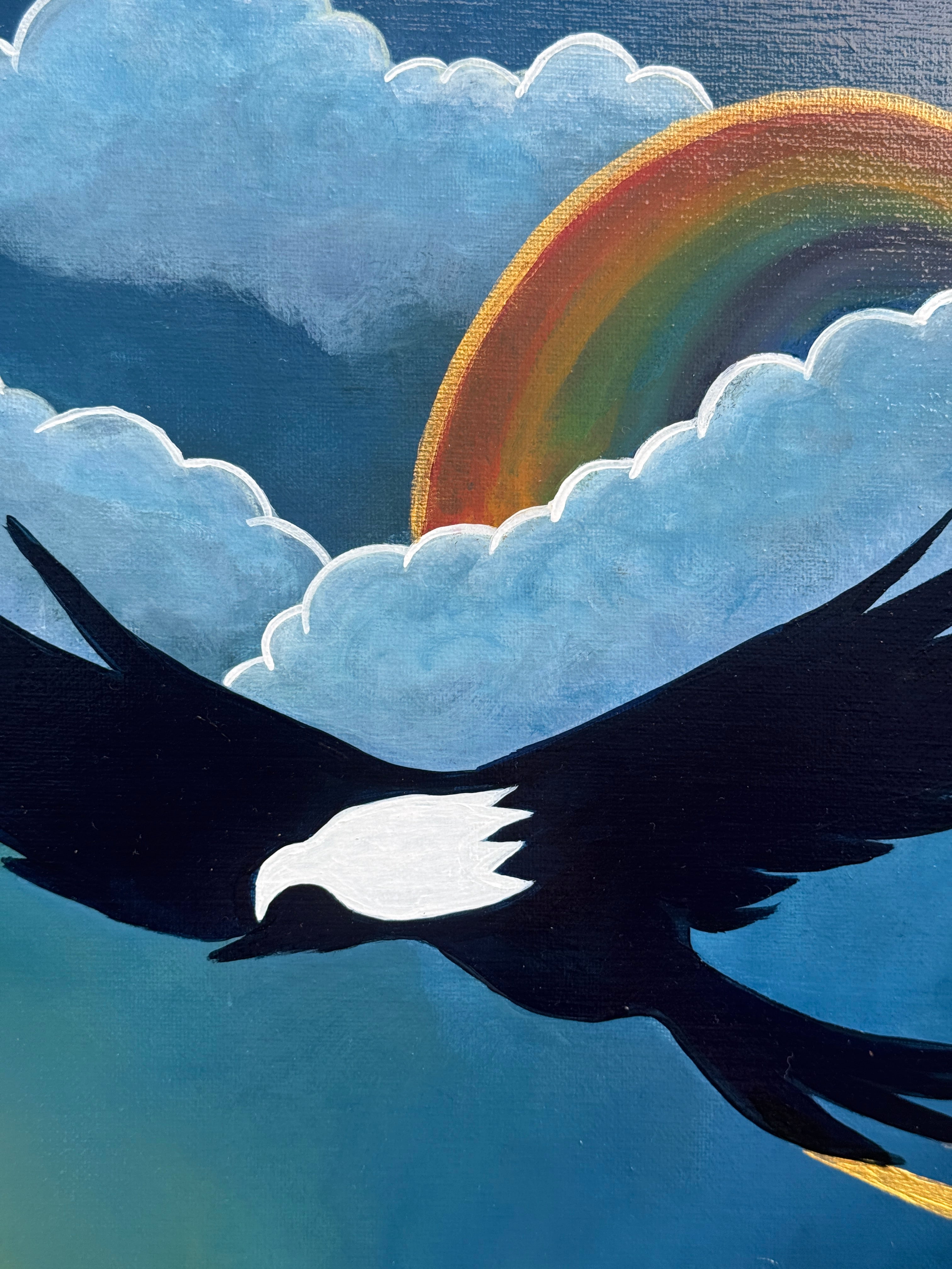Majesty - Original Acrylic Painting, 12x16