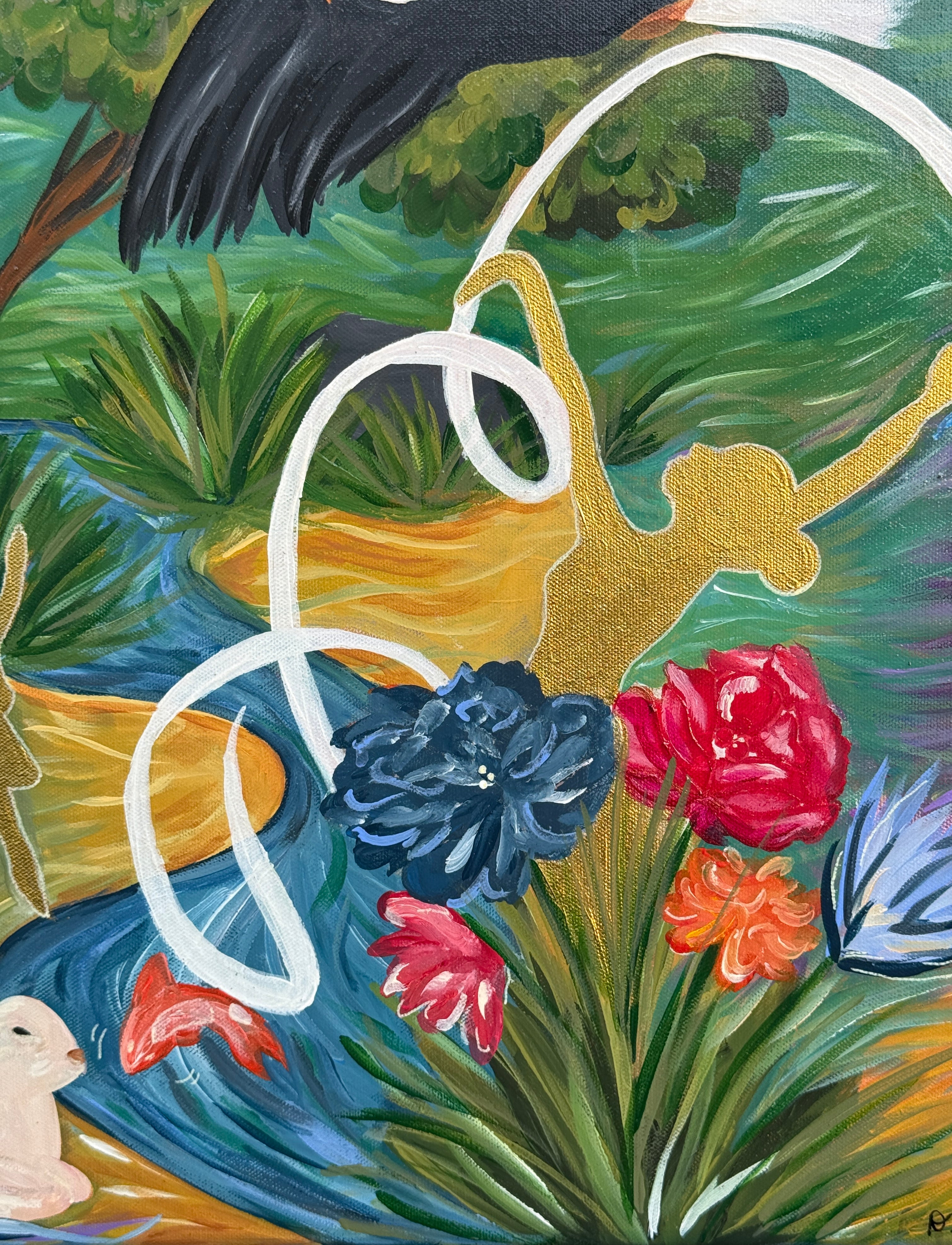 All Creation Sings - Original Acrylic Painting, 20x16