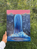 Overflow - Original Acrylic Painting, 14x11