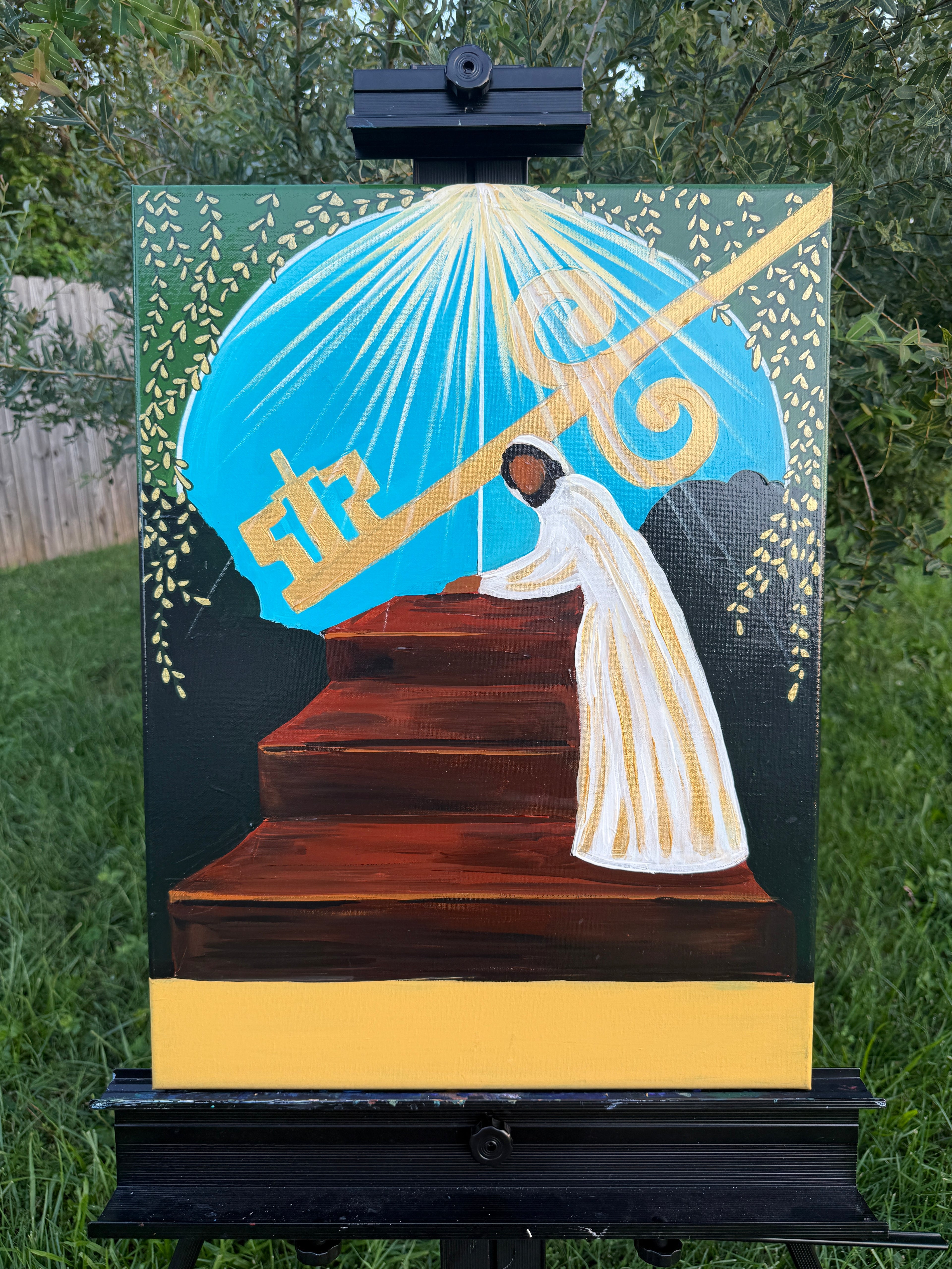 Seek Me - Original Acrylic Painting, 20x16