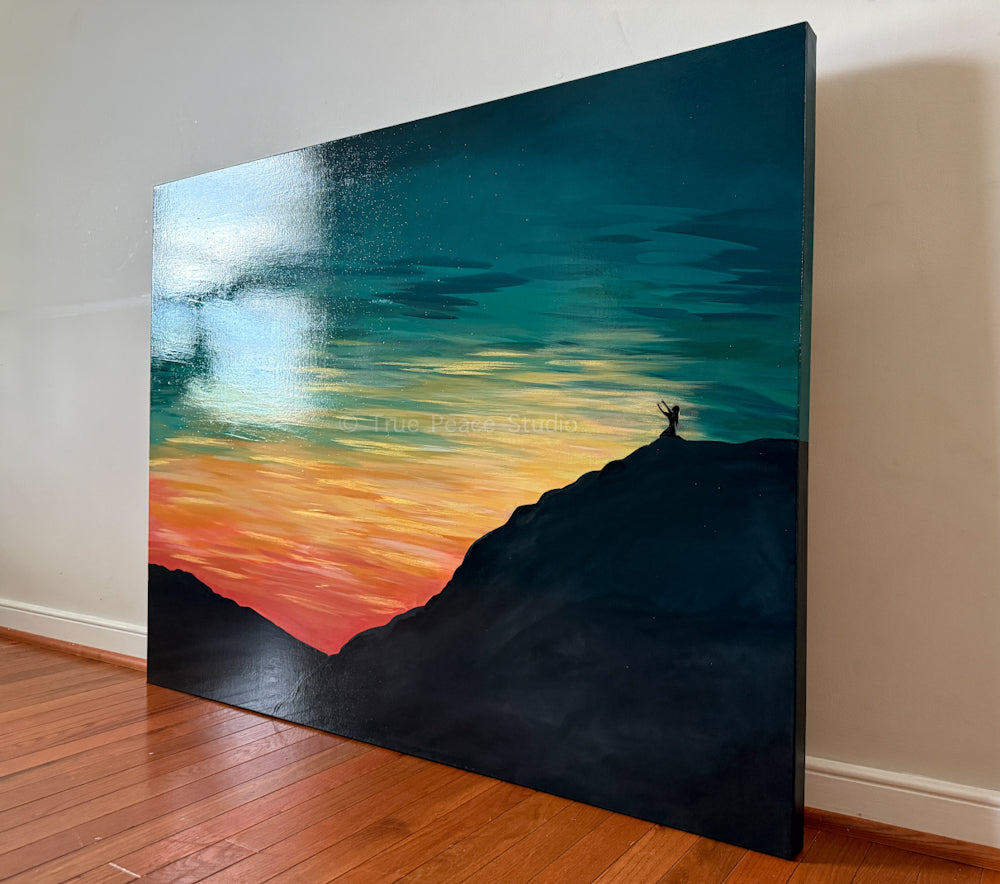 Victory - Original Acrylic Painting, 36x48