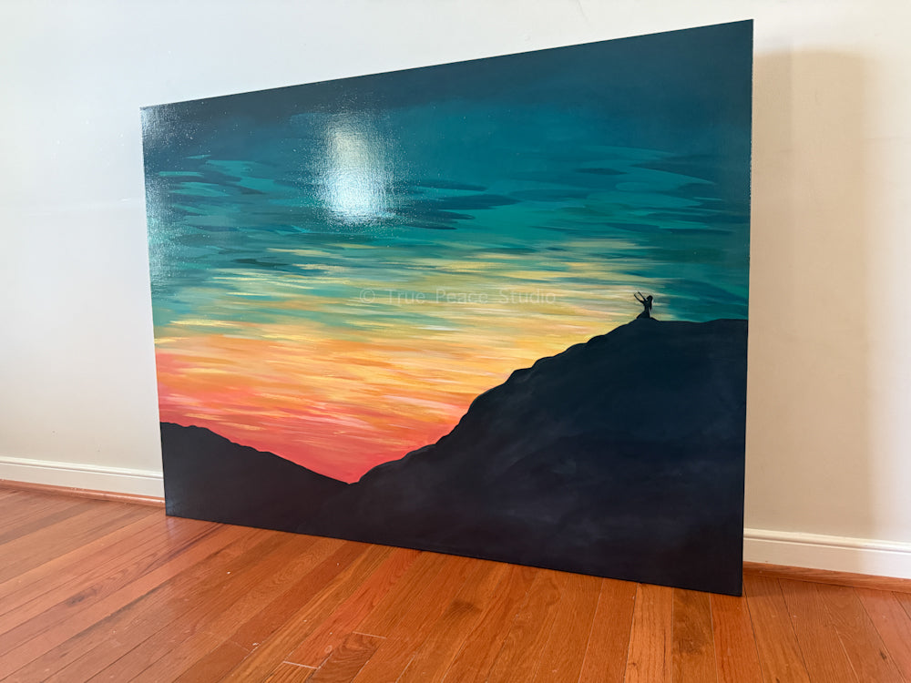 Victory - Original Acrylic Painting, 36x48