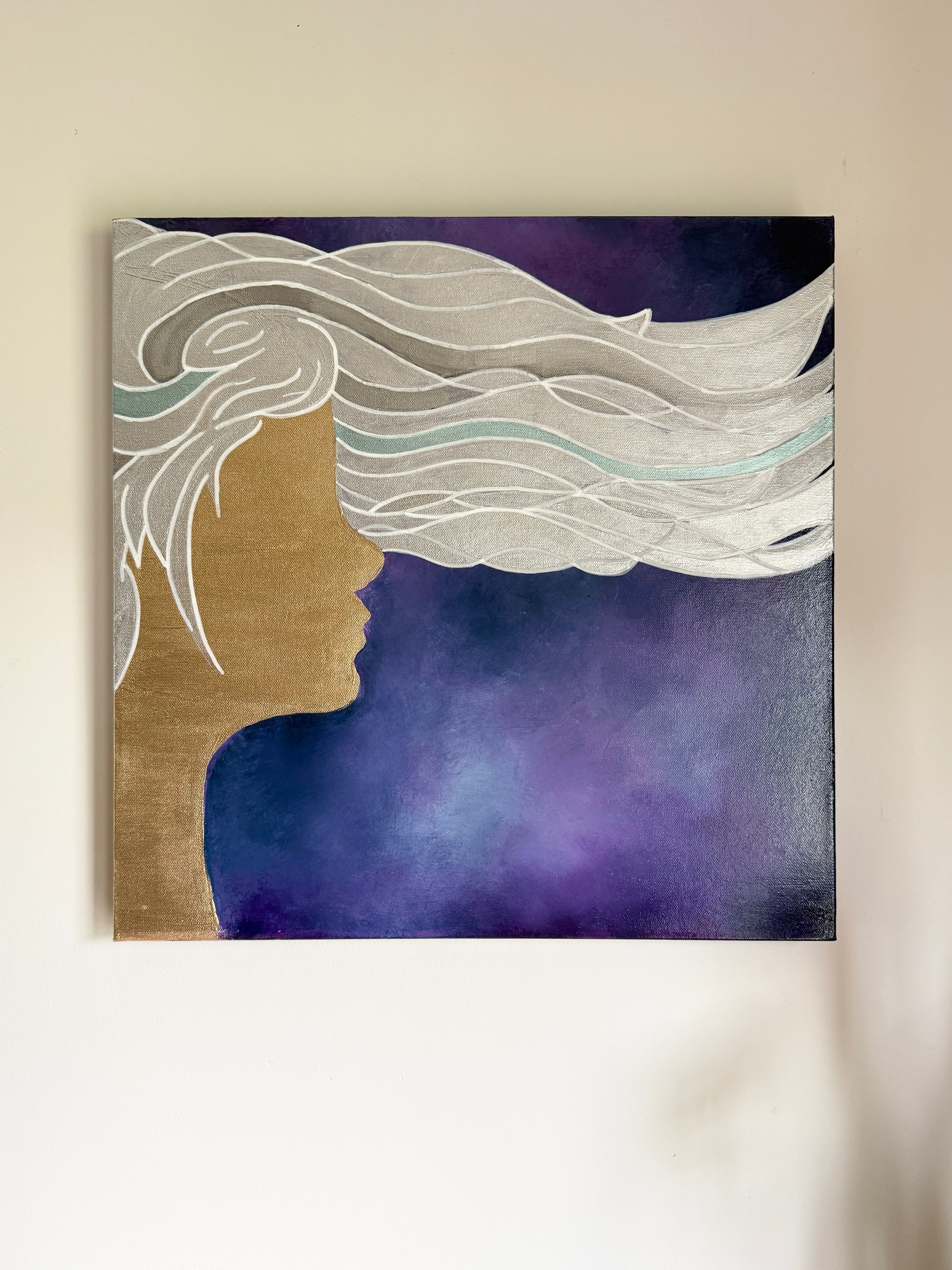 Wisdom’s Call - Original Acrylic Painting, 20x20