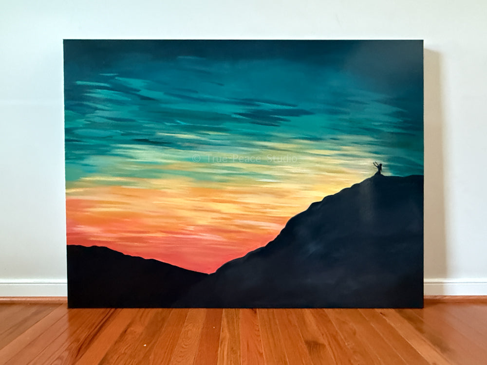 Victory - Original Acrylic Painting, 36x48