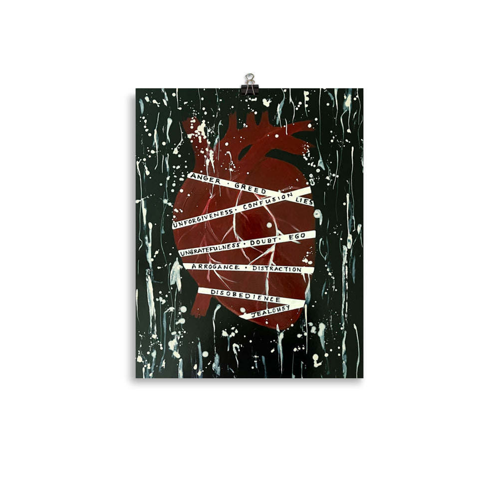 Hardened Heart - Premium Luster Photo