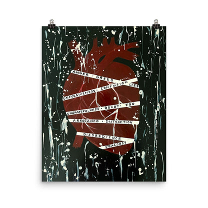Hardened Heart - Premium Luster Photo