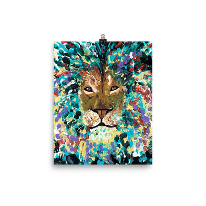 Strong & Courageous - Premium Luster Poster